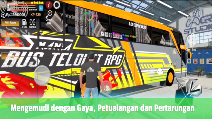 Screenshot of Bus Telolet RPG