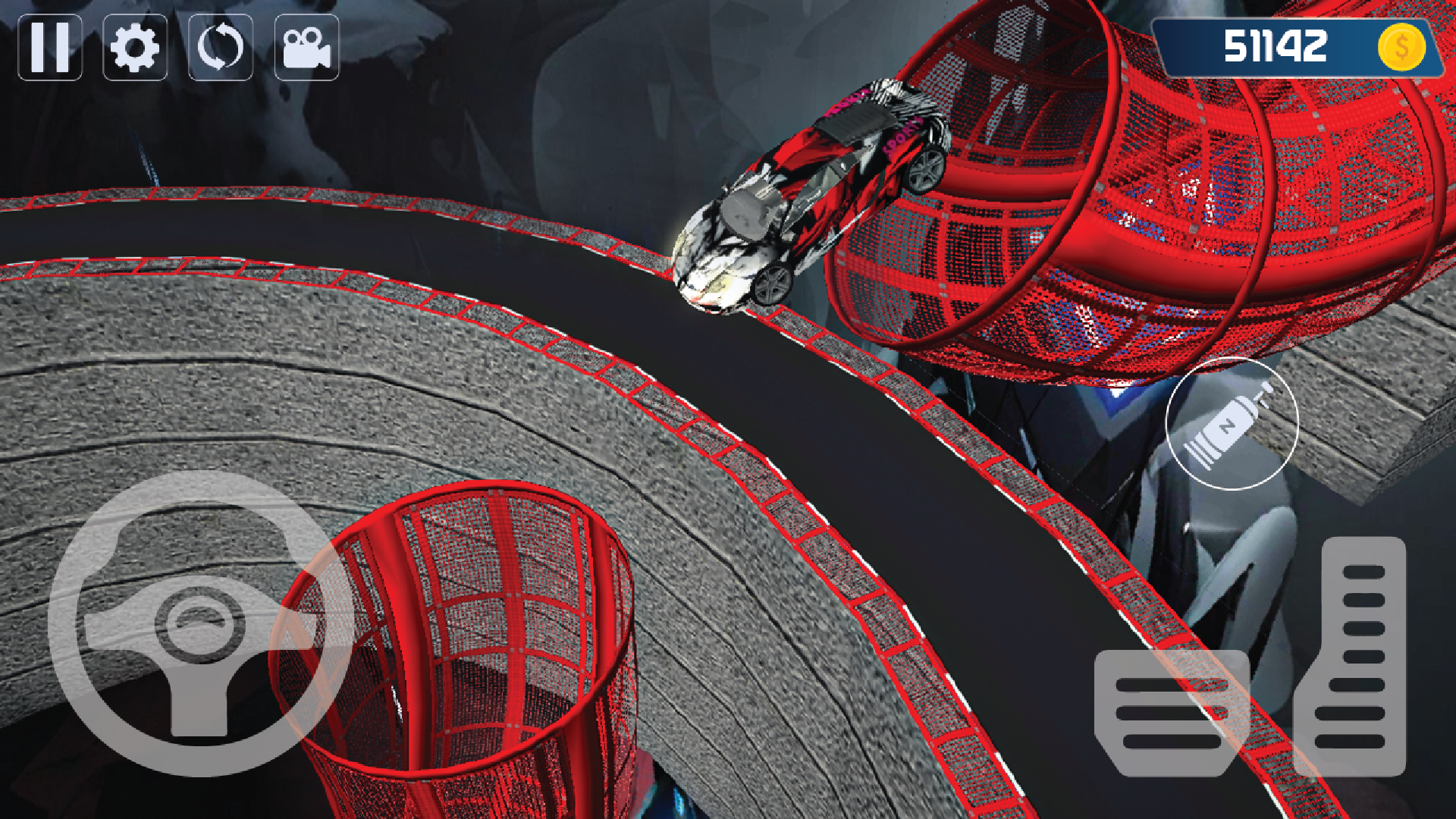 Mega Ramp Car Stunt Game Game Screenshot