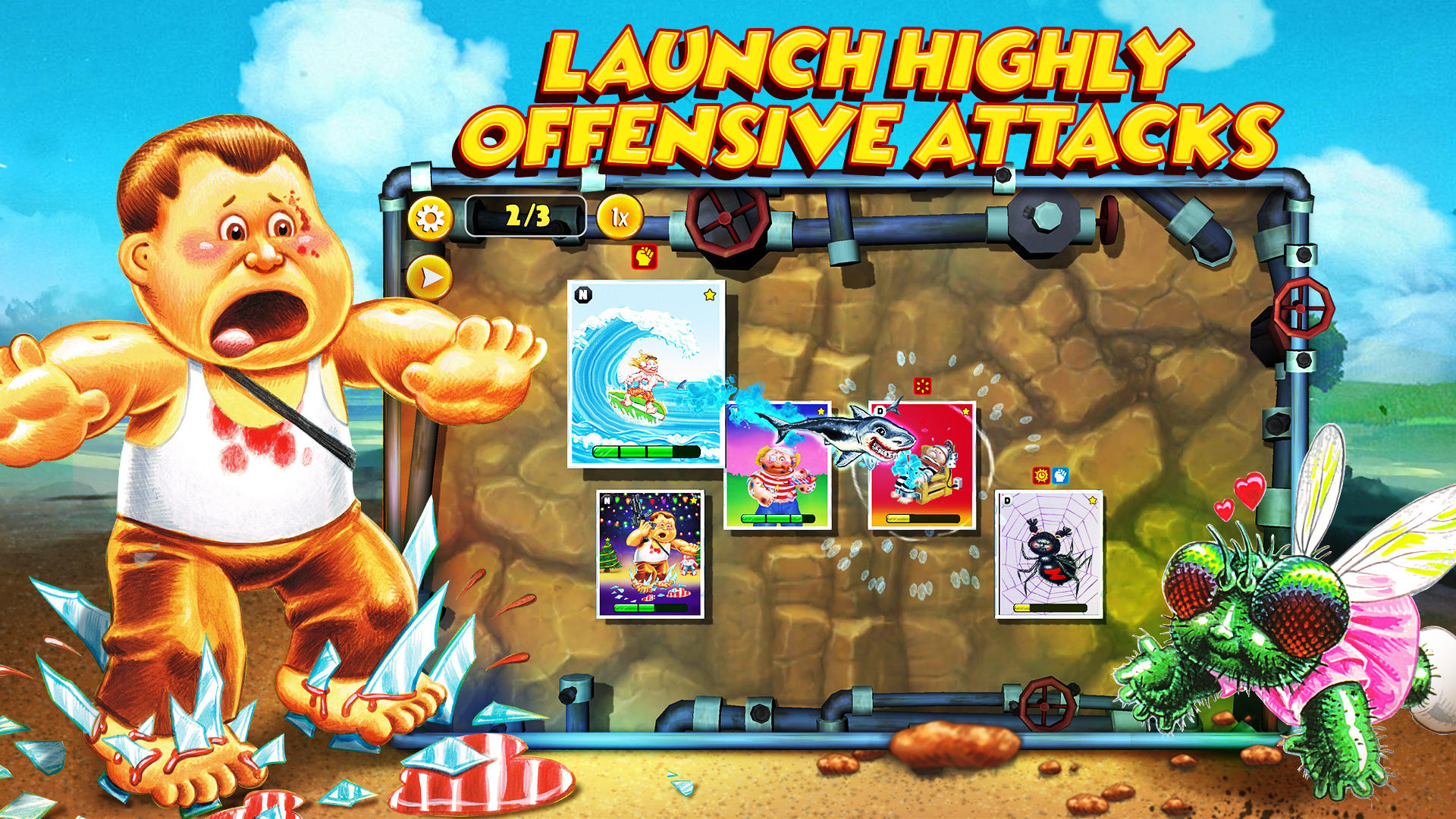 Garbage Pail Kids : The Game Game Screenshot