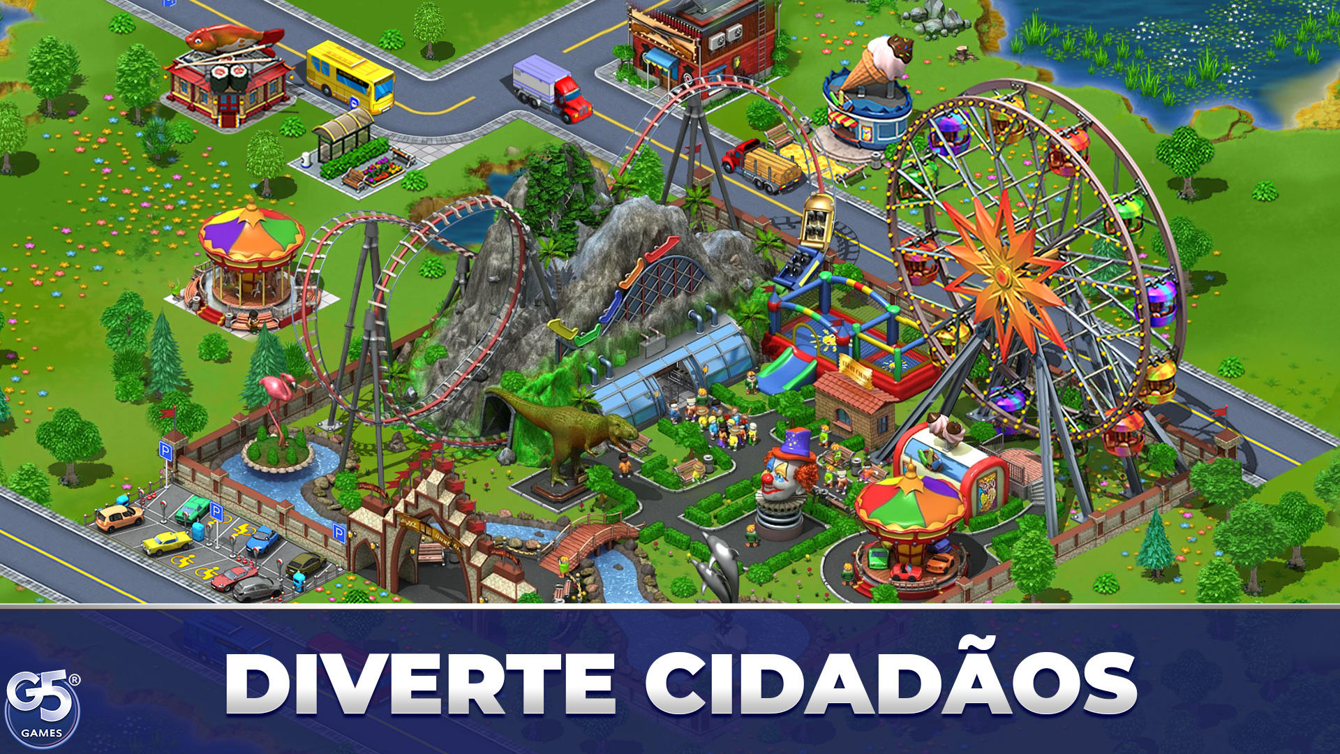 Captura de Tela do Jogo Virtual City Playground