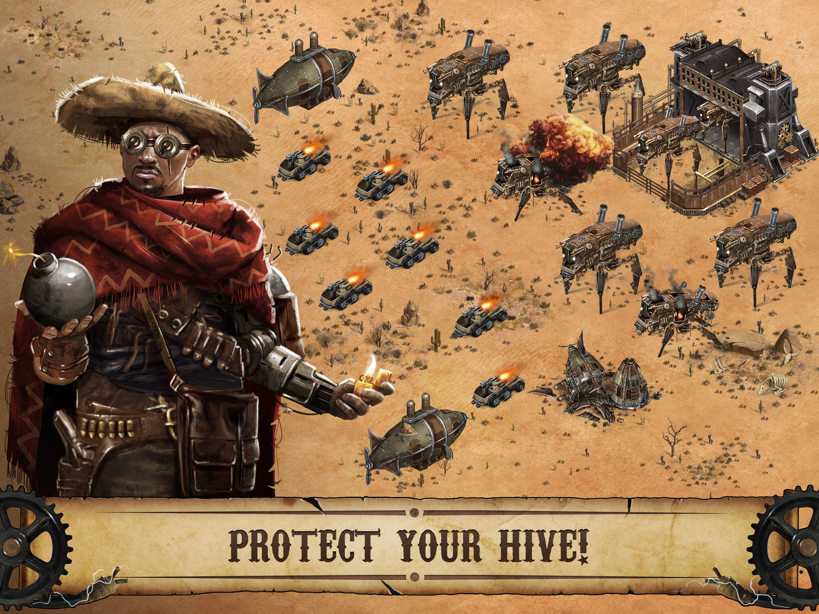 Wild West: Steampunk Alliances遊戲截圖