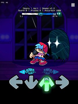 FNF Mod vs Funkin DOORS V2.0 ゲームのスクリーンショット