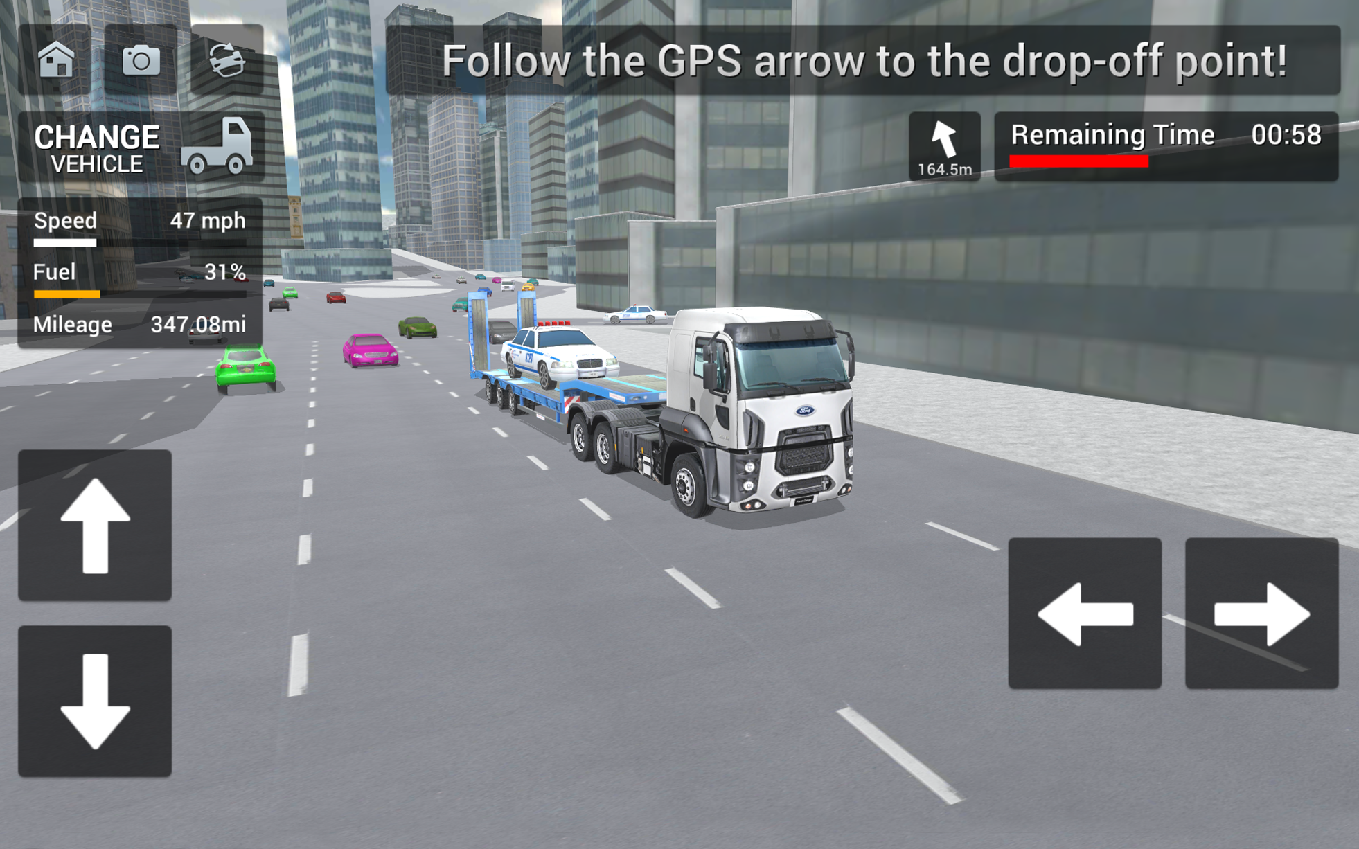 Скриншот игры City Truck Driving Simulator