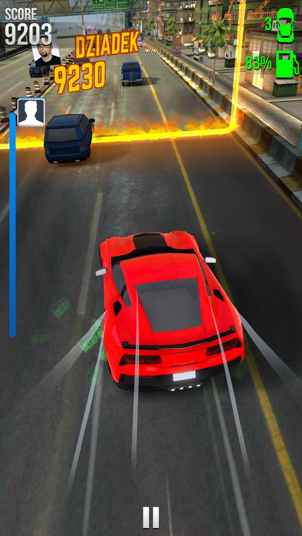 Screenshot of Furious Speed Chasing - Highway car racing game