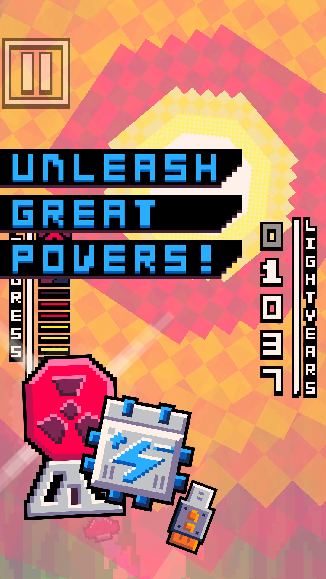 GALACDRIVE Game Screenshot