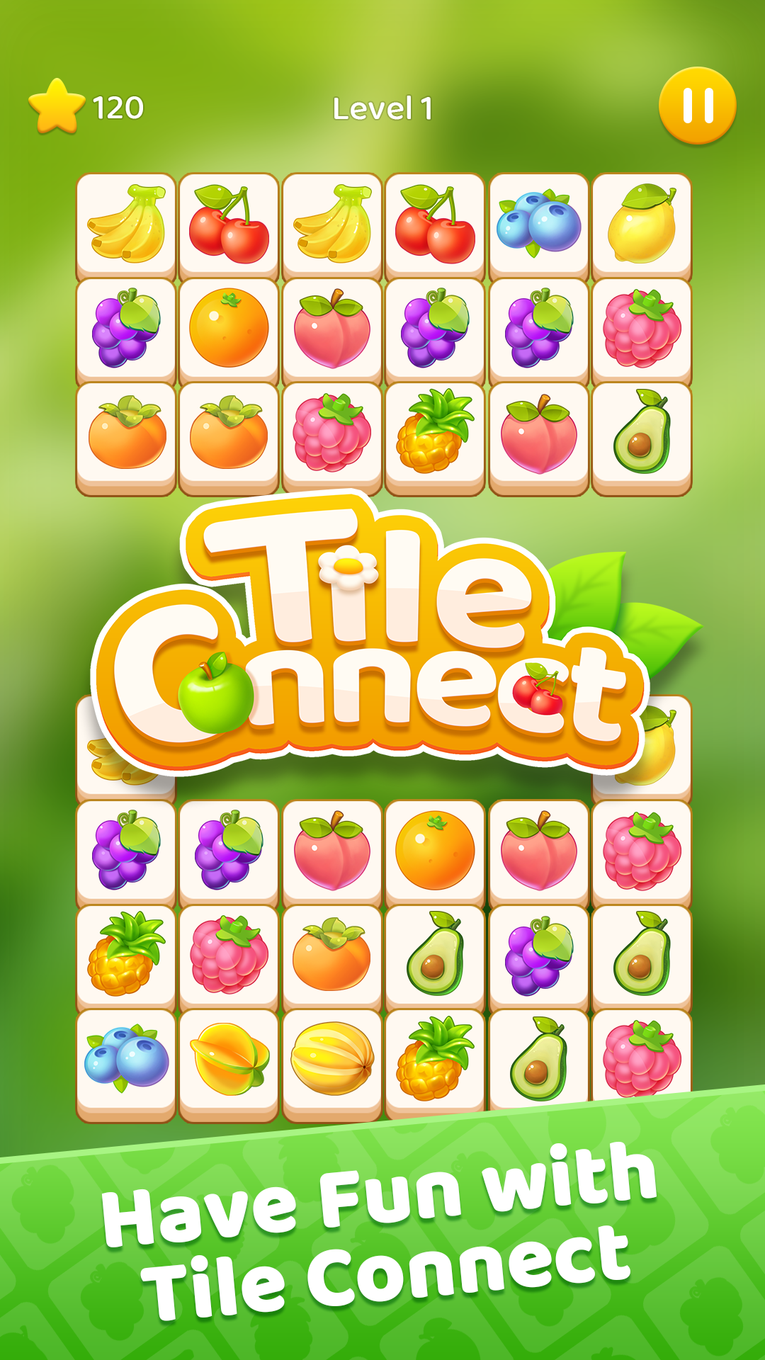 Screenshot 1 of Tile Connect - 타일 매치 게임 1.5.5