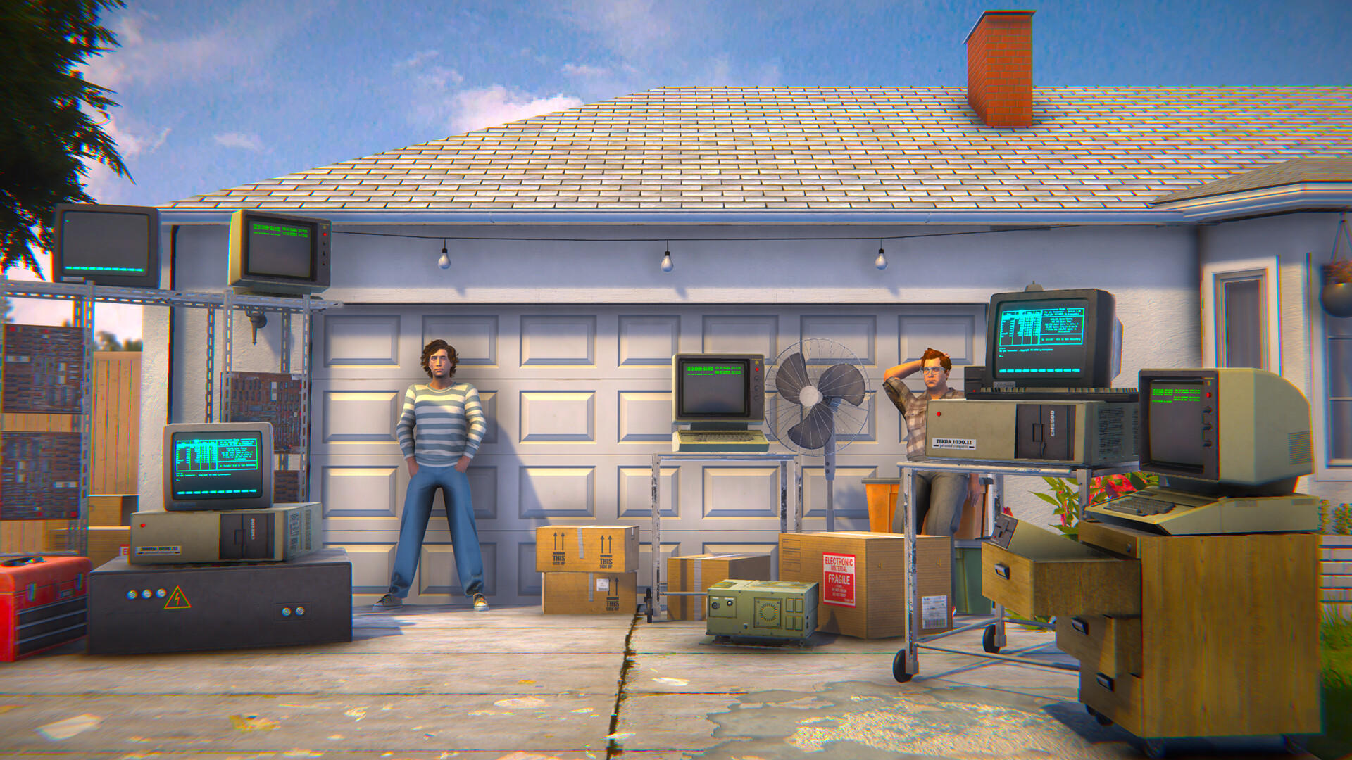 Silicon Valley SImulator: 1980s ภาพหน้าจอเกม