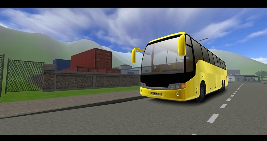 Schoolbus Parking 3D Simulator Game Screenshot