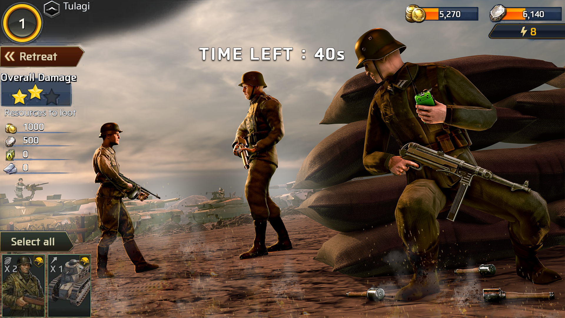 Скриншот игры World war 2 1945: ww2 games