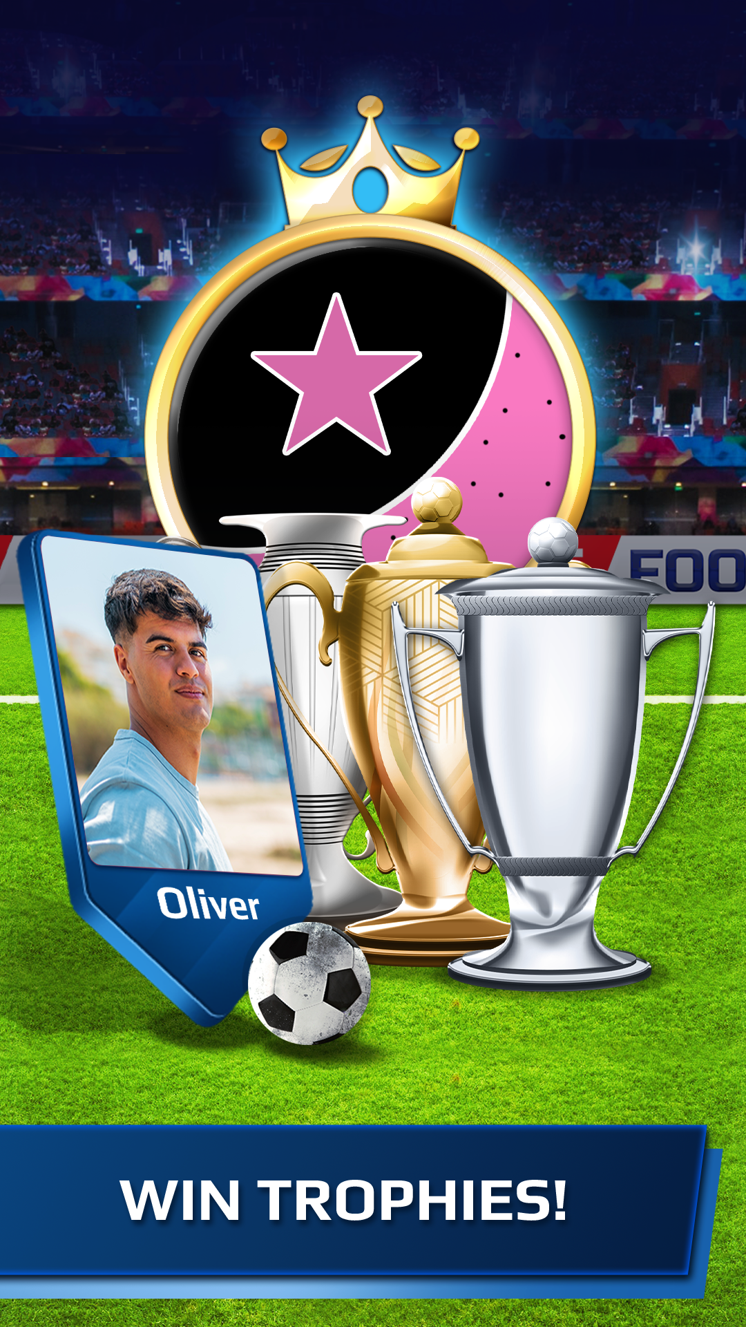 Cuplikan Layar Game Football Rivals: Soccer Clash