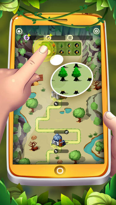 Idle Woodbiz Tycoon Game Screenshot