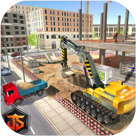Construction Sim City Free: Excavator Builder