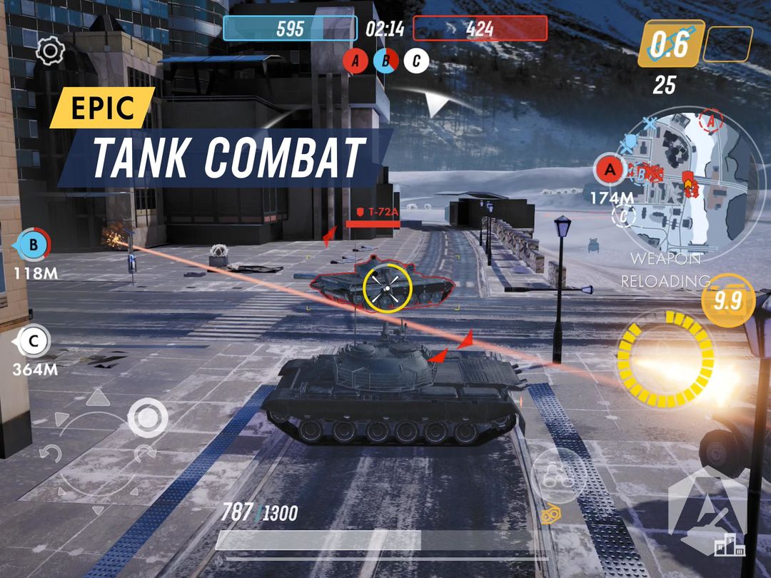 Armored Warfare: Assault screenshot game