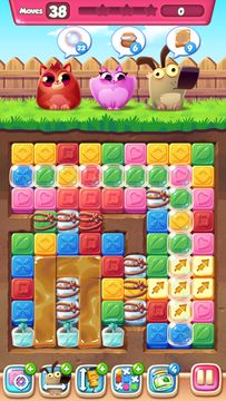 Cookie Cats Blast ゲームのスクリーンショット