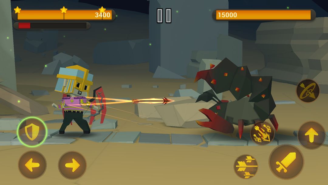 Battle Flare - Fighting RPG ภาพหน้าจอเกม