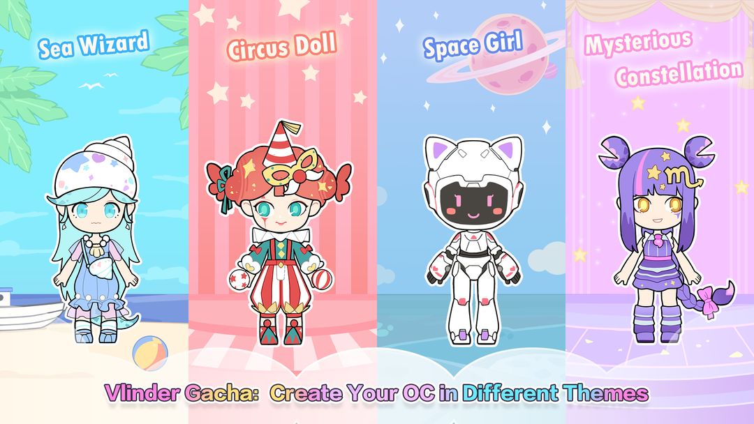 Screenshot of Vlinder Gacha: Dress up games