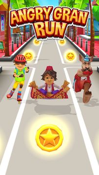 Angry Gran Run - Running Game Game Screenshot