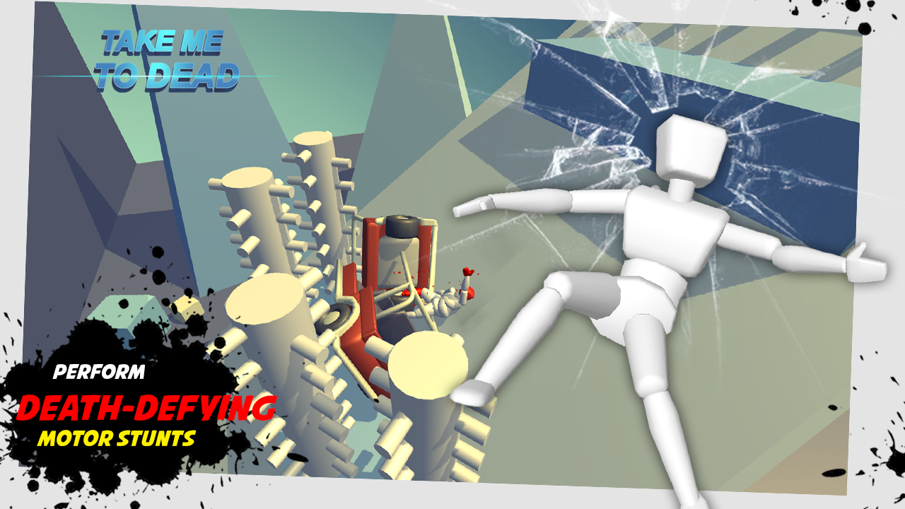 Stickman Turbo Dismounting 3D Game Screenshot