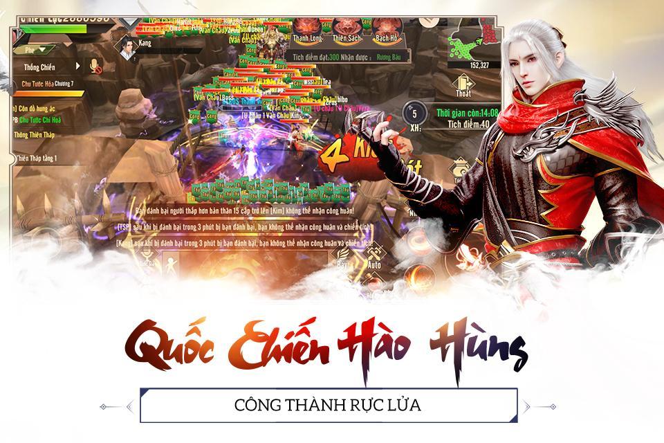 Thiên Kiếm Mobile Funtap - Giang Hồ Hoàn Mỹ ภาพหน้าจอเกม