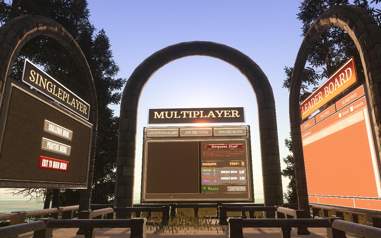 Screenshot of Death Duel VR