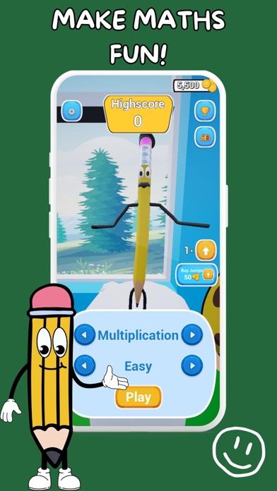 Captura de Tela do Jogo Math Runner: Make Math Fun!