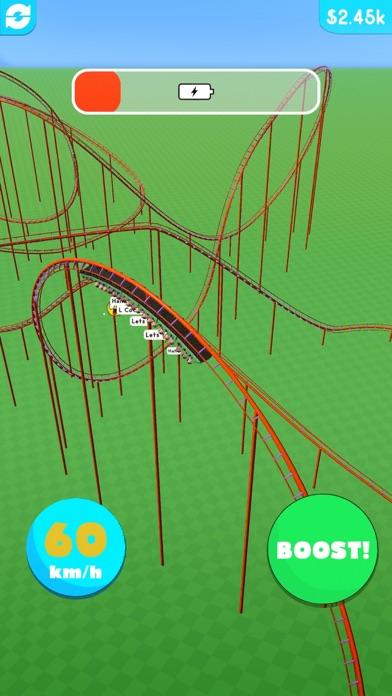 Captura de Tela do Jogo Hyper Roller Coaster