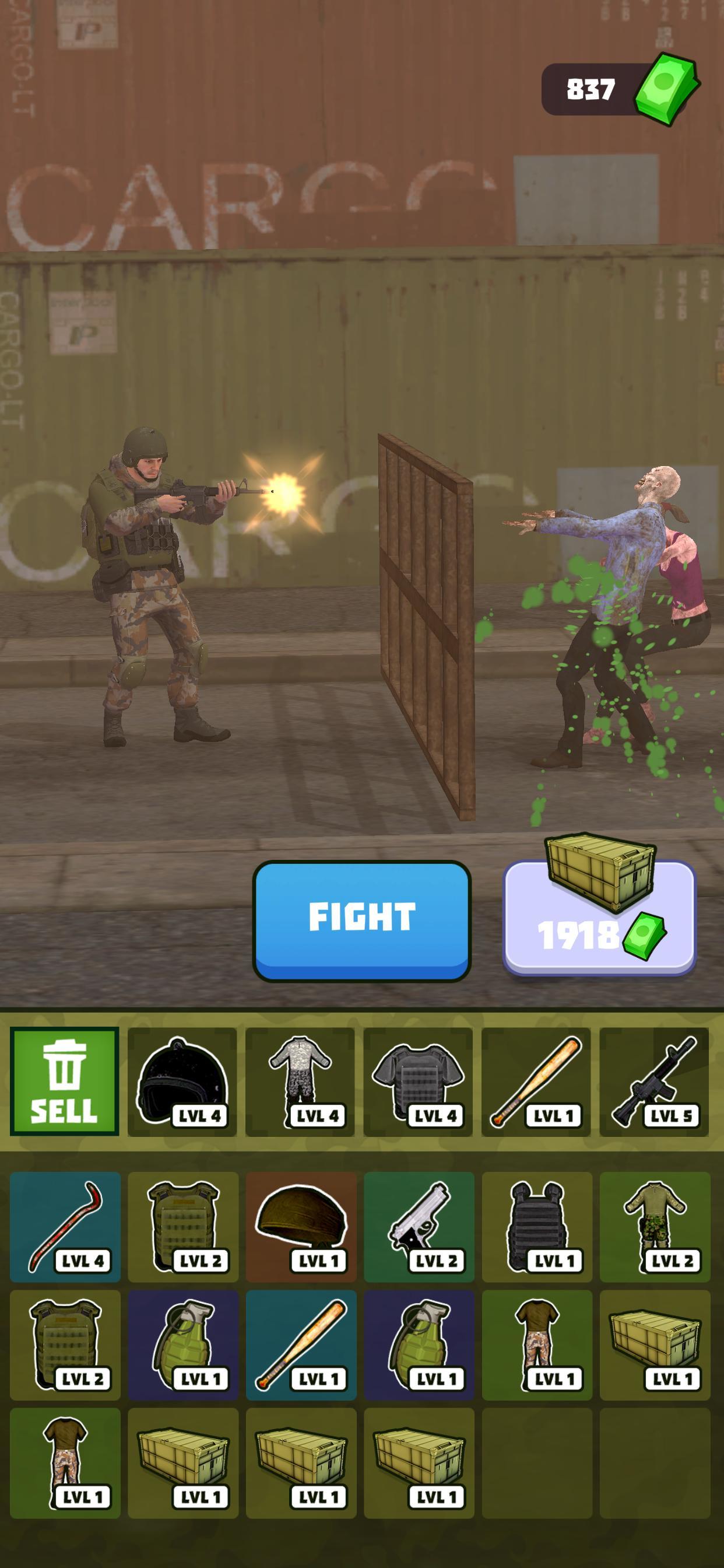 Z zone Game Screenshot