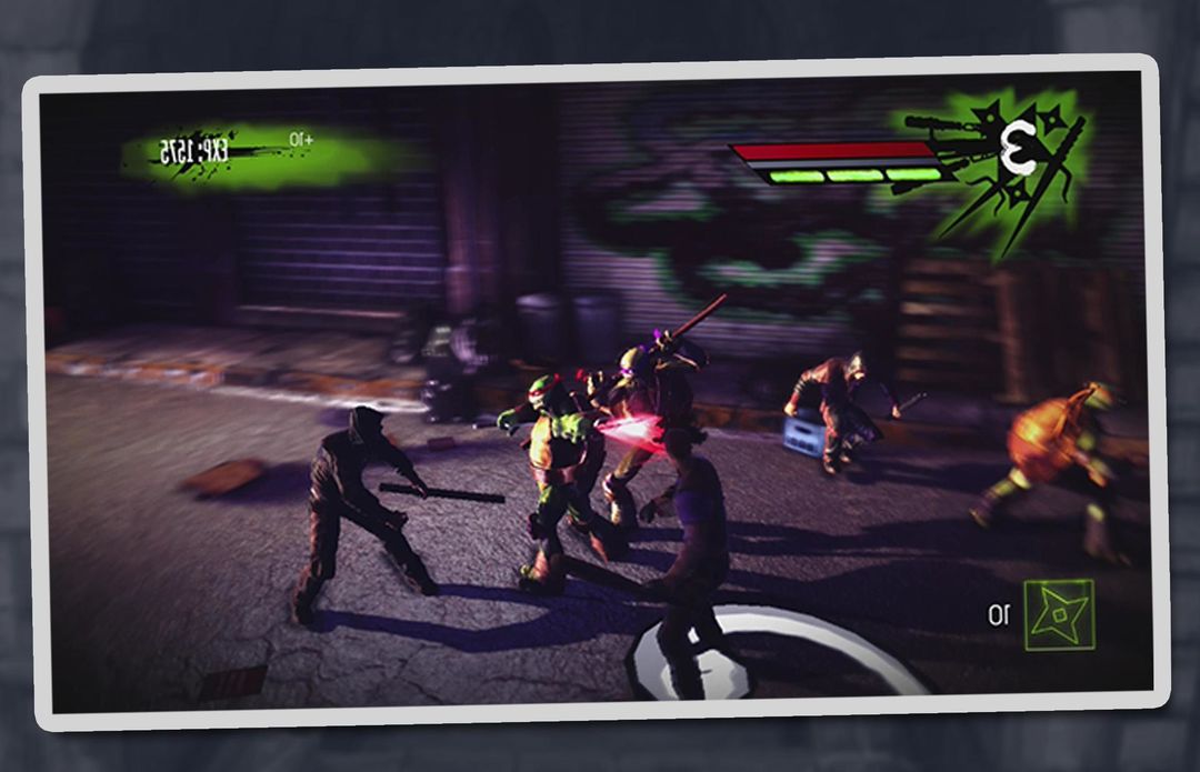 Turtle adventure ninja screenshot game