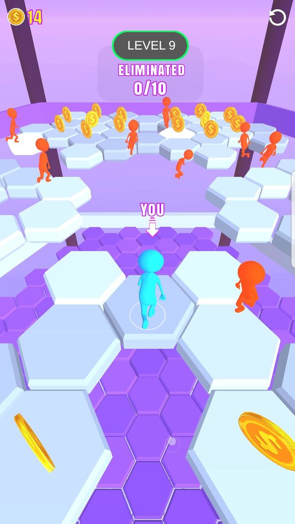 Fall Guys Hexagone screenshot game