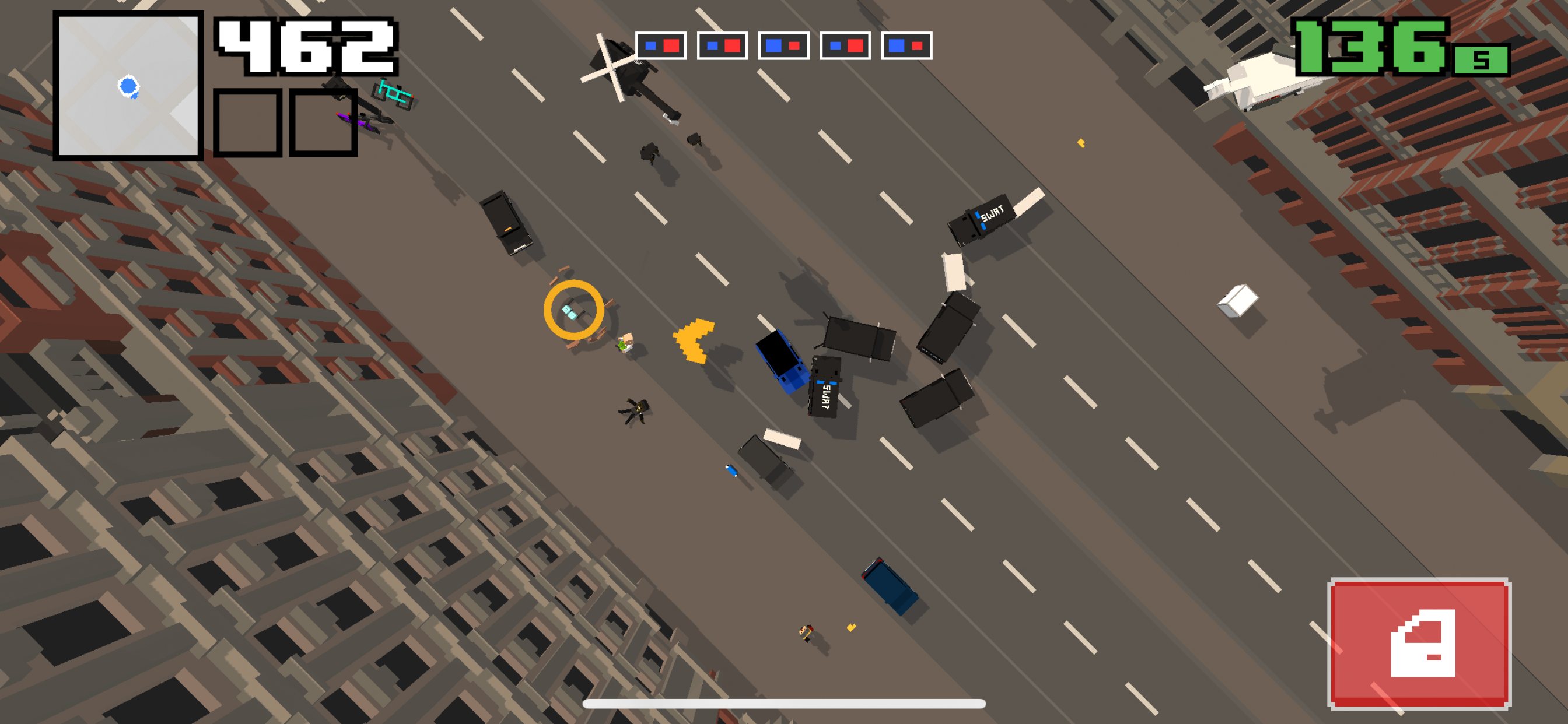 Smashy Road: Wanted 2 Game Screenshot