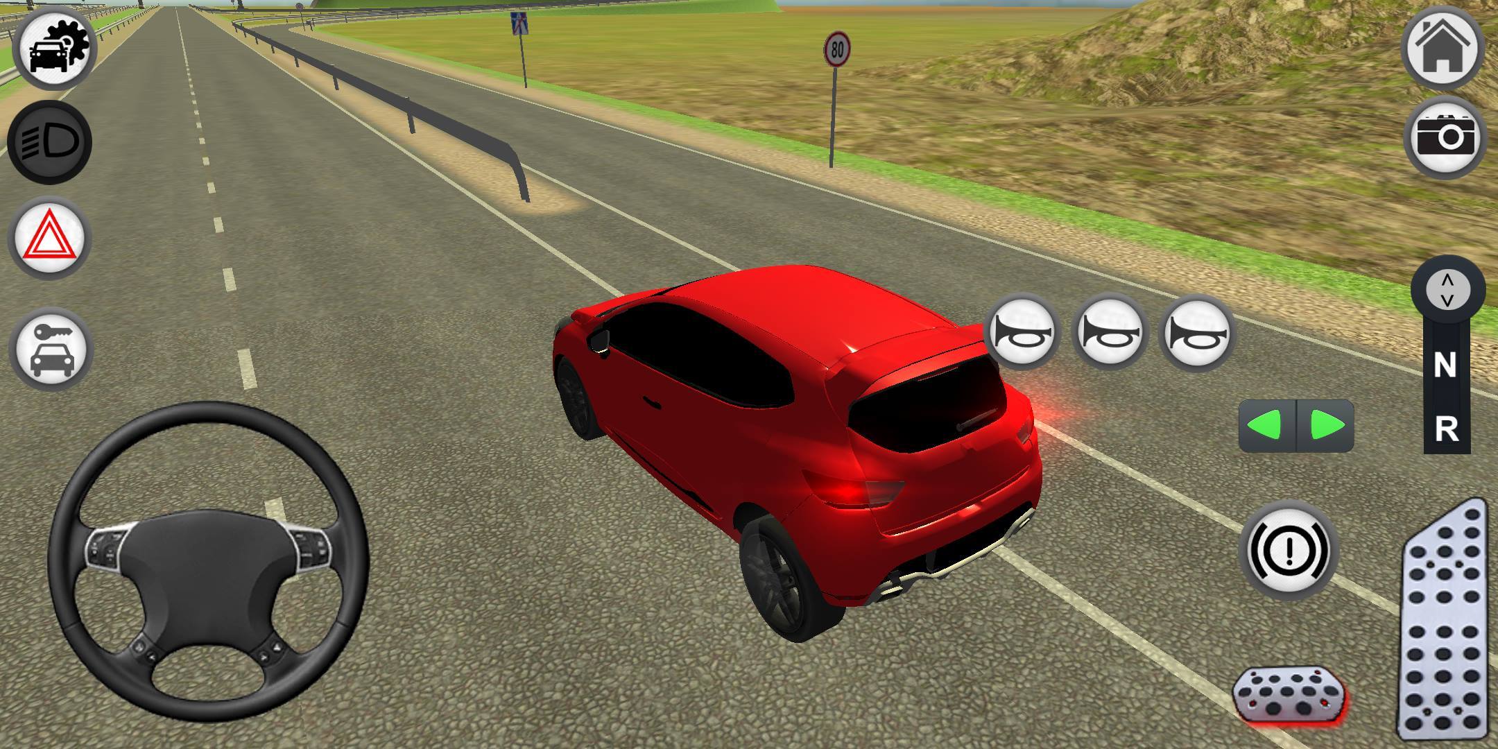 Clio Simulator Car Games 게임 스크린샷