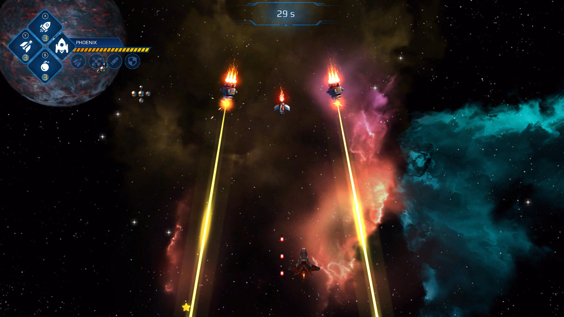 Screenshot 1 of X-Force Under Attack 