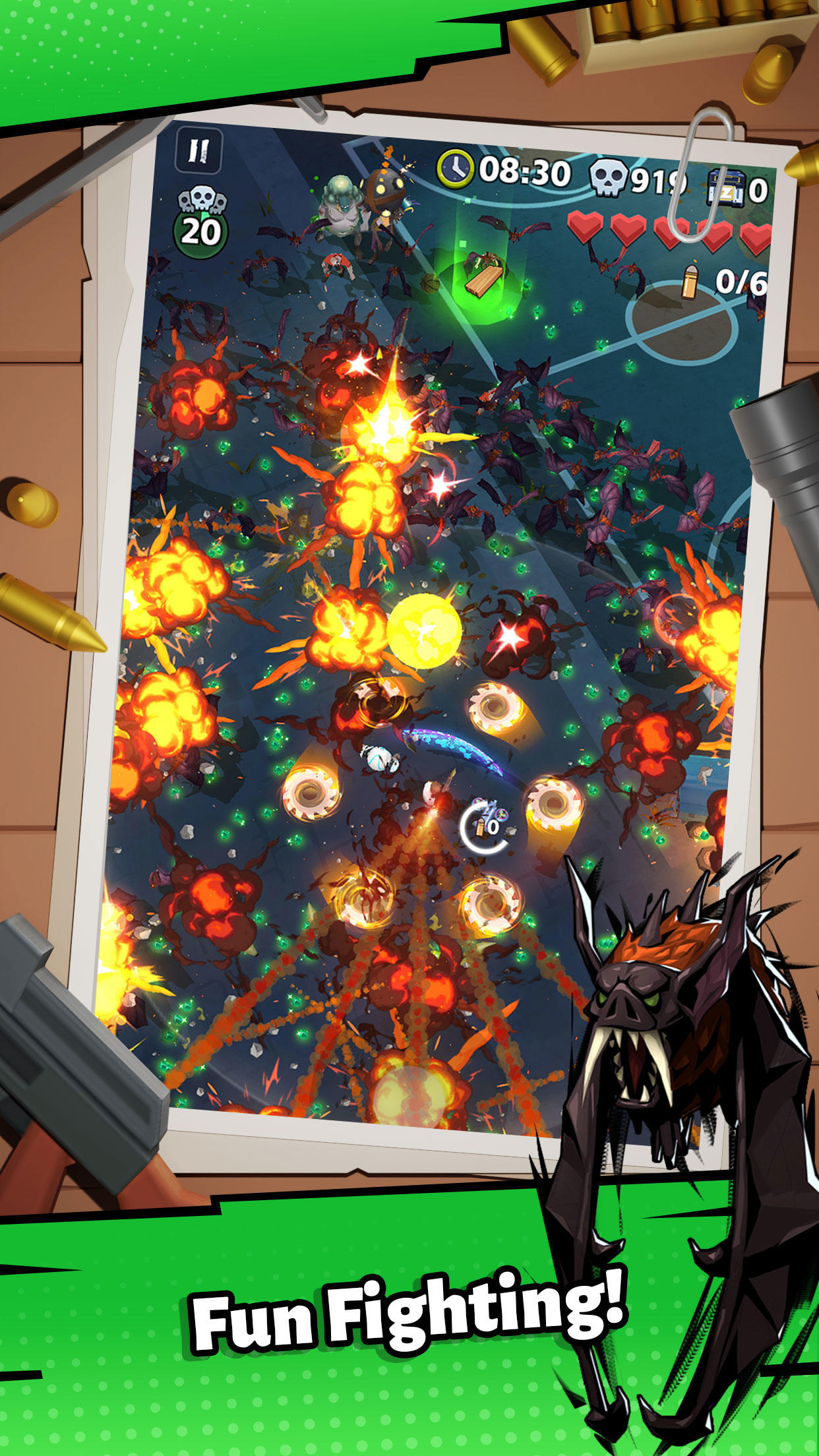 Screenshot of Zombie Waves