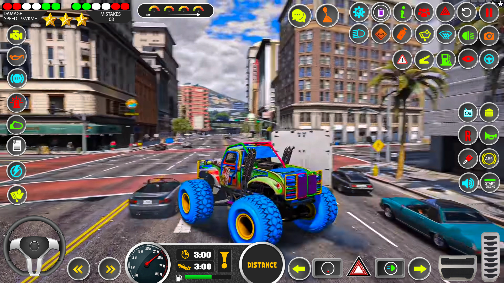 Monster Truck: Stunt Games ภาพหน้าจอเกม