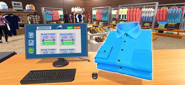 Cloth Store 3D Shop Simulator Game Screenshot