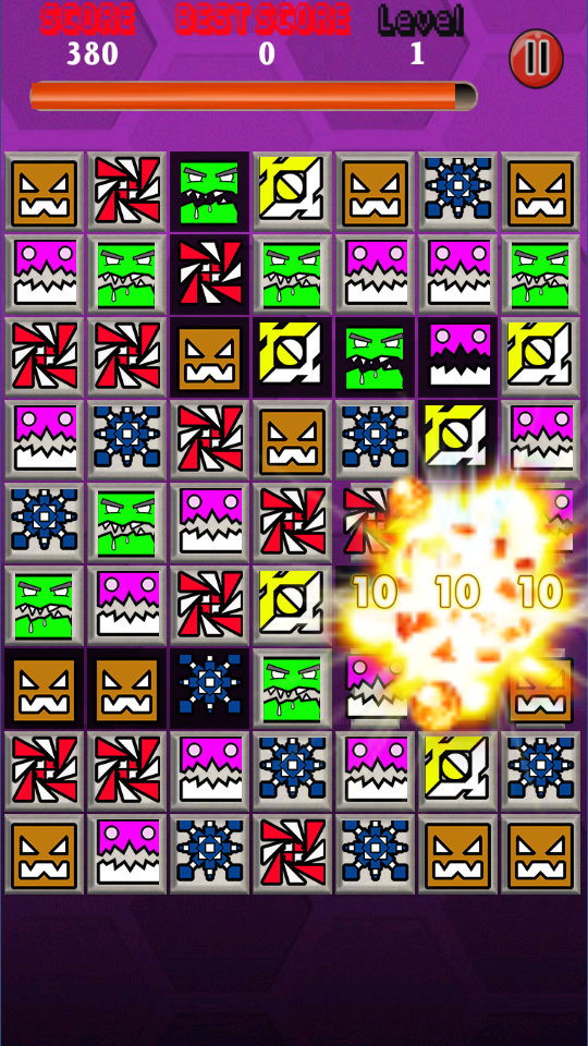 Geometry Dash Classic Game Screenshot