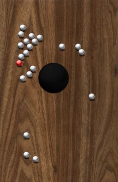 Cuplikan Layar Game Roll Balls into a hole