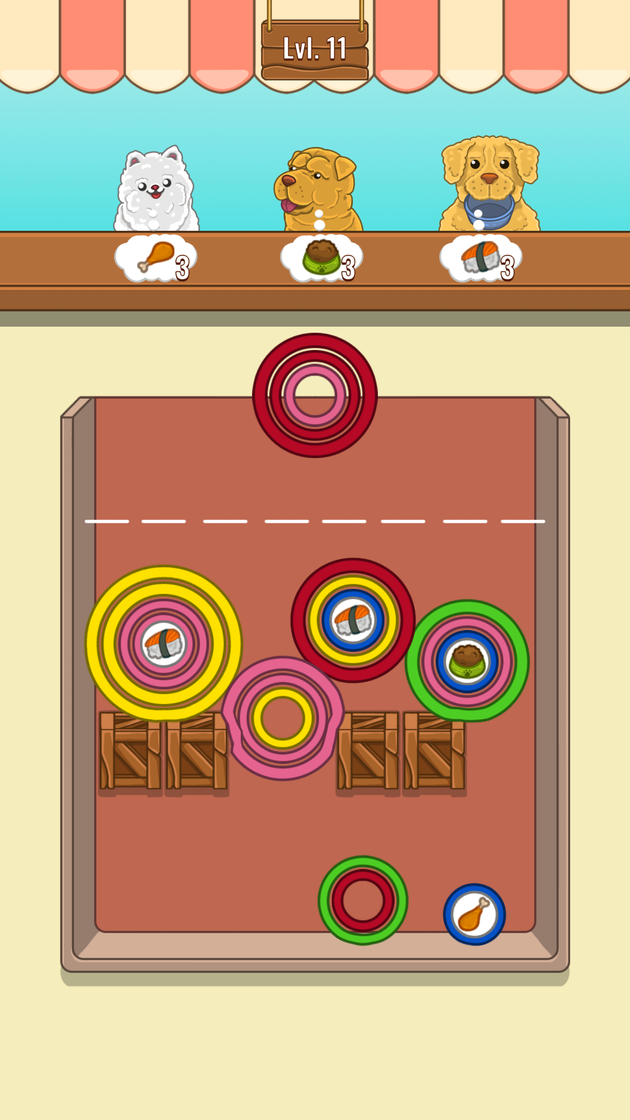 Dog's Cafe Game Screenshot