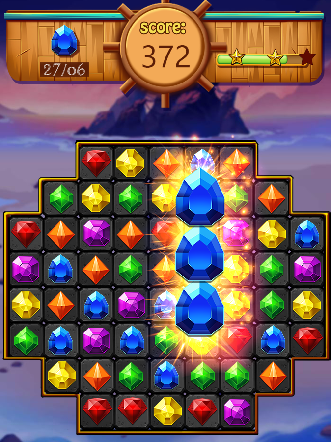 Pirate Match Game Screenshot
