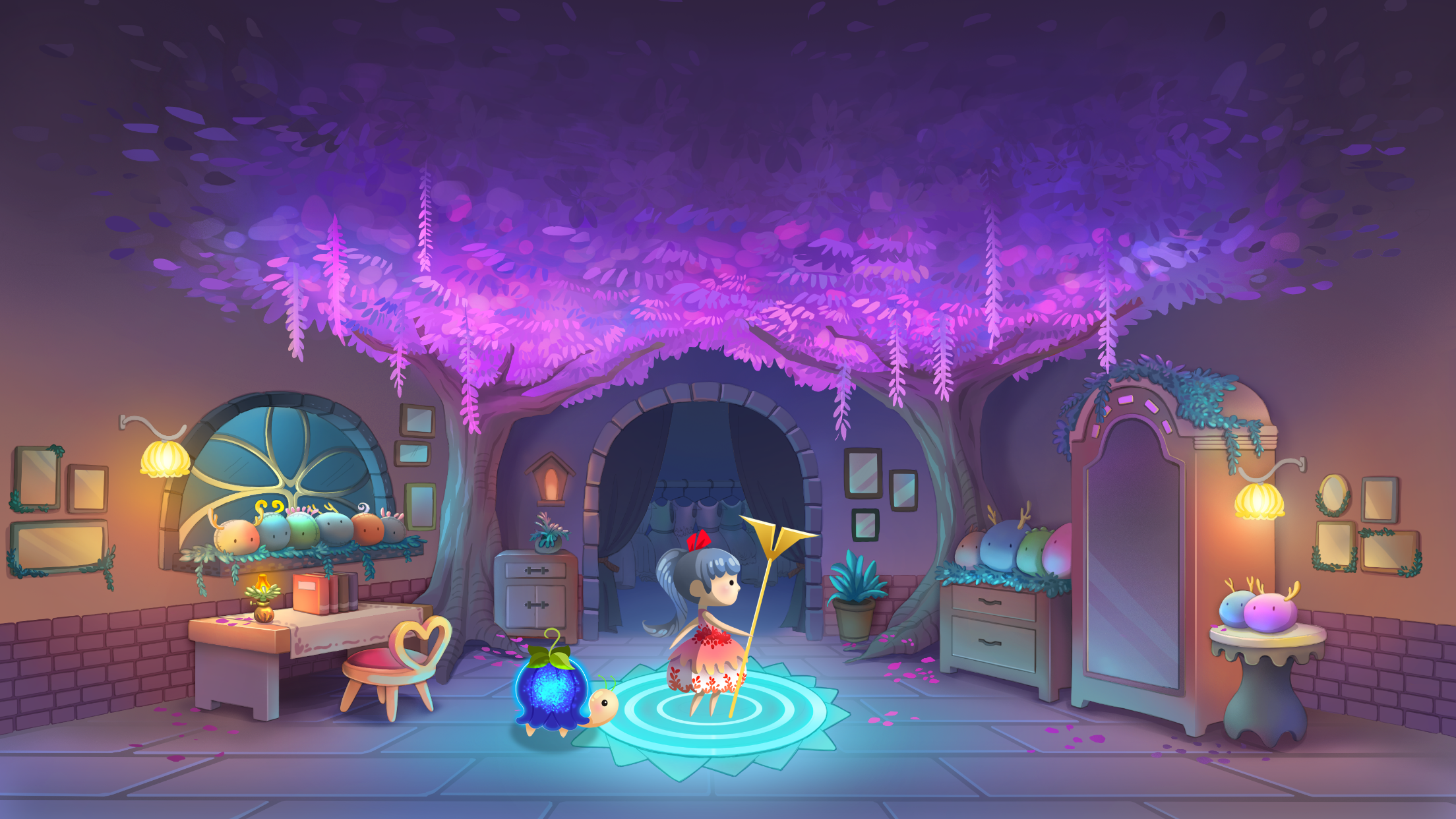 Light a Way: Tap Tap Fairytale Game Screenshot