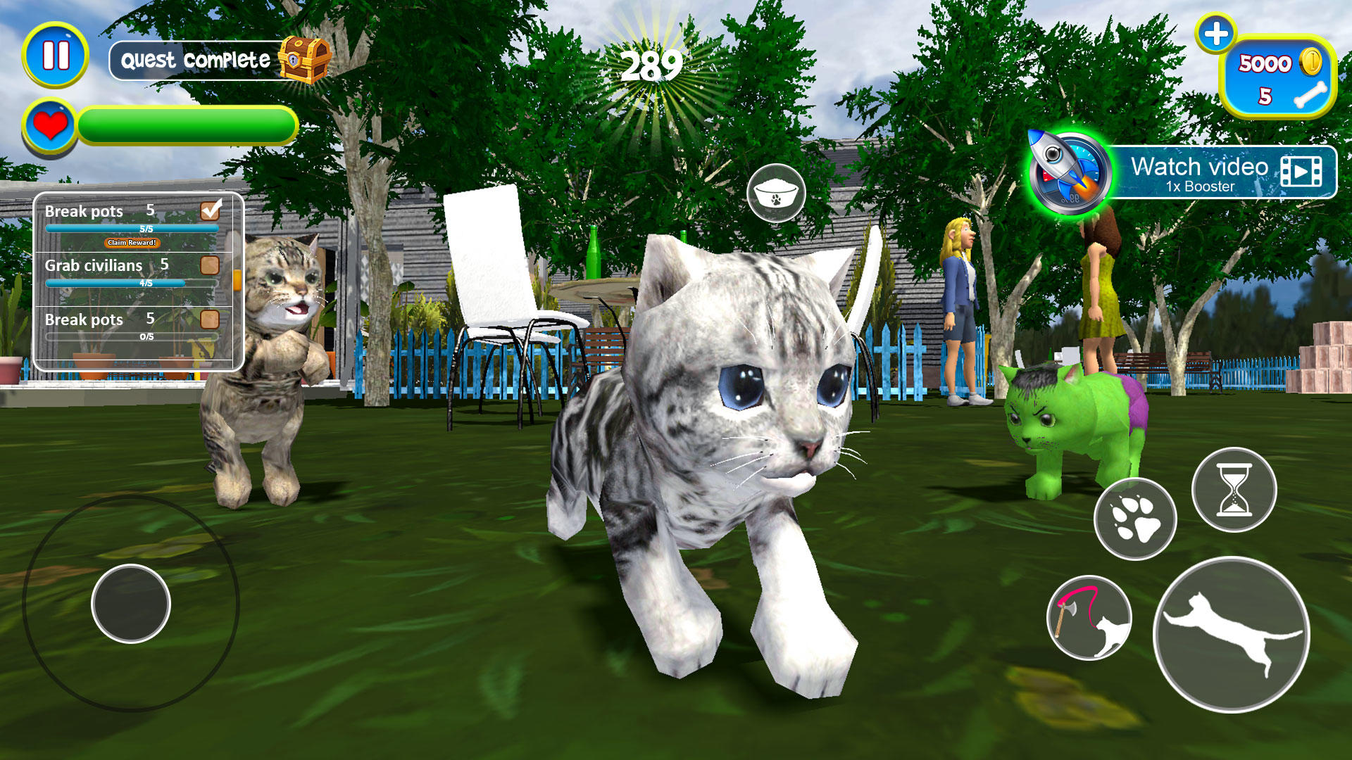 Virtual Cat Simulator : Cute Kittyのキャプチャ