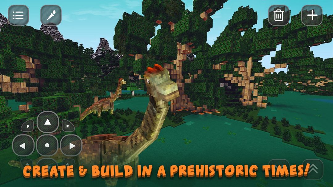 Dino Jurassic Craft: Evolution ภาพหน้าจอเกม