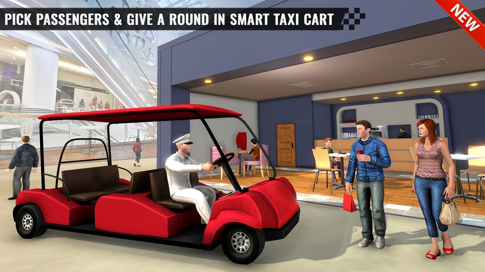 Screenshot 1 of ショッピング モール スマート タクシー: ファミリー カー タクシー ゲーム 3