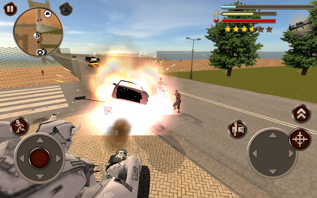 X Ray Robot 2 ภาพหน้าจอเกม