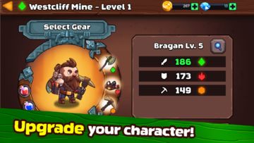 Скриншот игры Mine Quest 2: RPG Mining Game