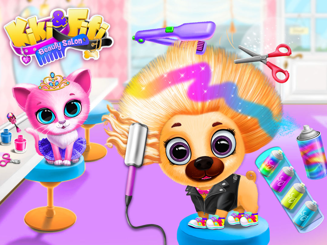 Kiki & Fifi Pet Beauty Salon遊戲截圖