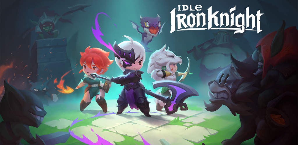 Banner of Idle Iron Knight 
