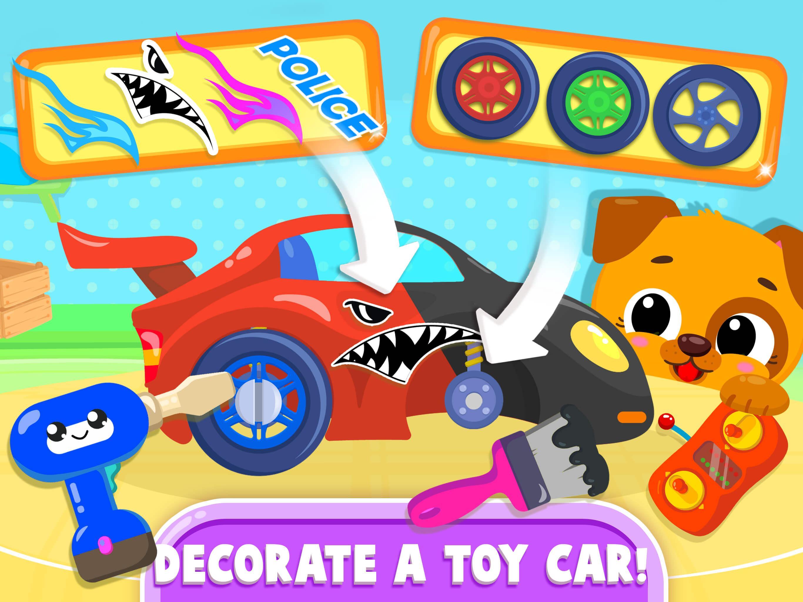 Cute & Tiny Toys - Doll, Dino, Car, Bear & Robot Game Screenshot