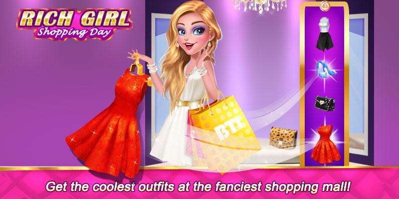 Rich Girl Shopping Day ゲームのスクリーンショット