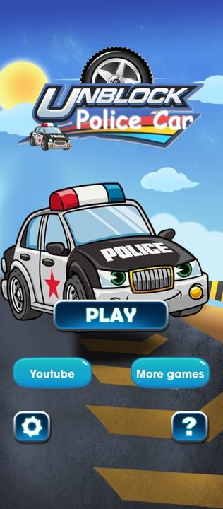 Unblock Police Car Game Screenshot